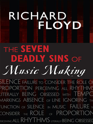 cover image of The Seven Deadly Sins of Music Making